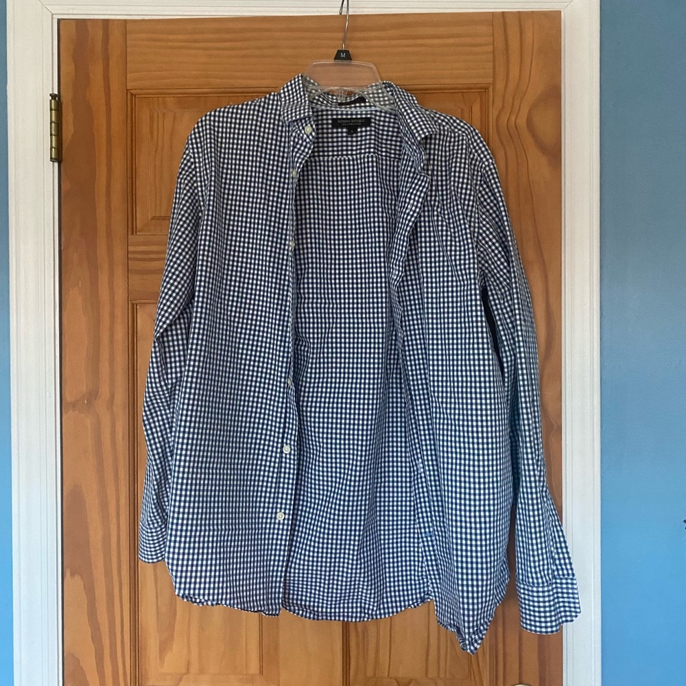 Banana Republic checked dress shirt